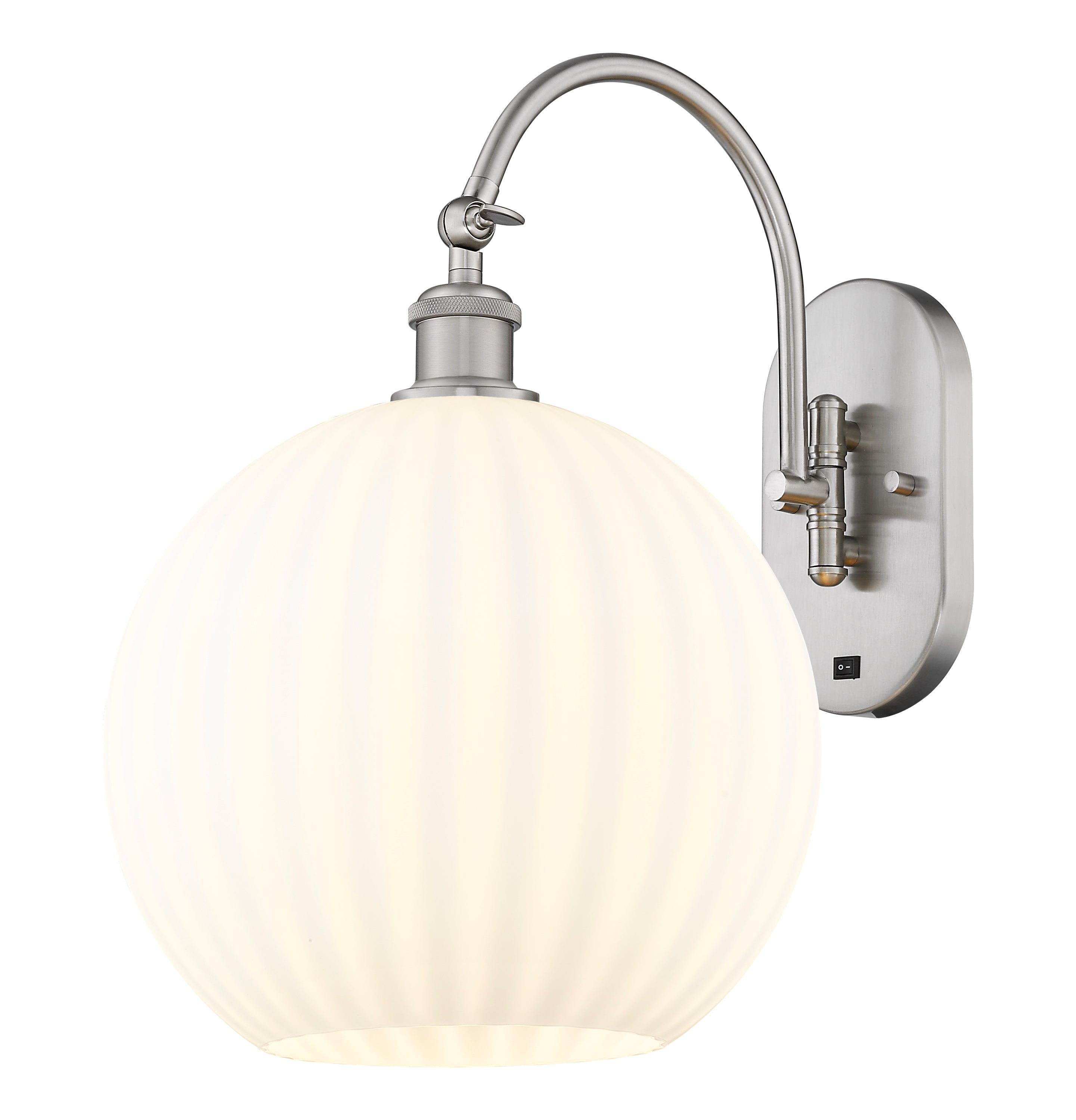 Ballston Sconce Cast Brass Glass Steel
