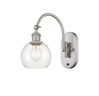 Ballston Sconce Cast Brass Steel Glass