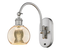 Ballston Sconce Cast Brass Steel Glass