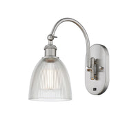 Ballston Sconce Cast Brass Steel Glass