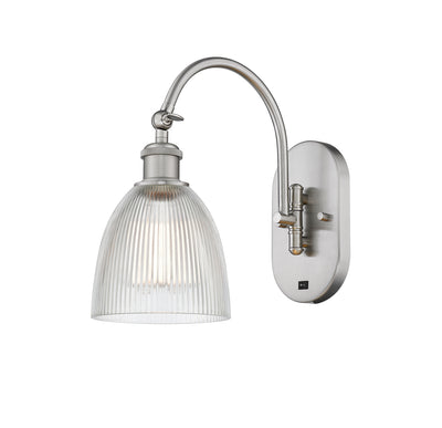 Ballston Sconce Cast Brass Steel Glass