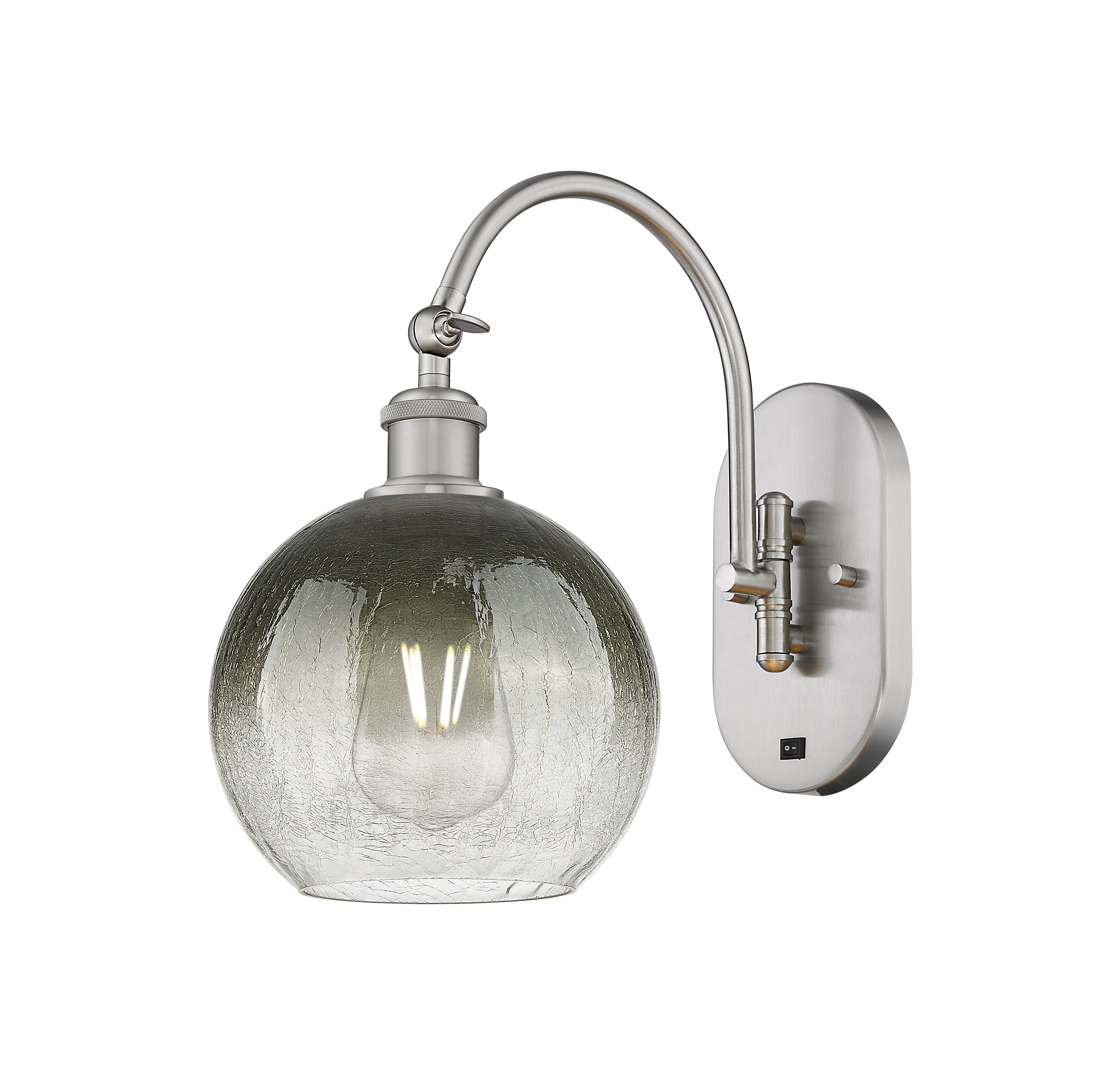 Ballston Sconce Cast Brass Glass 16 Inch