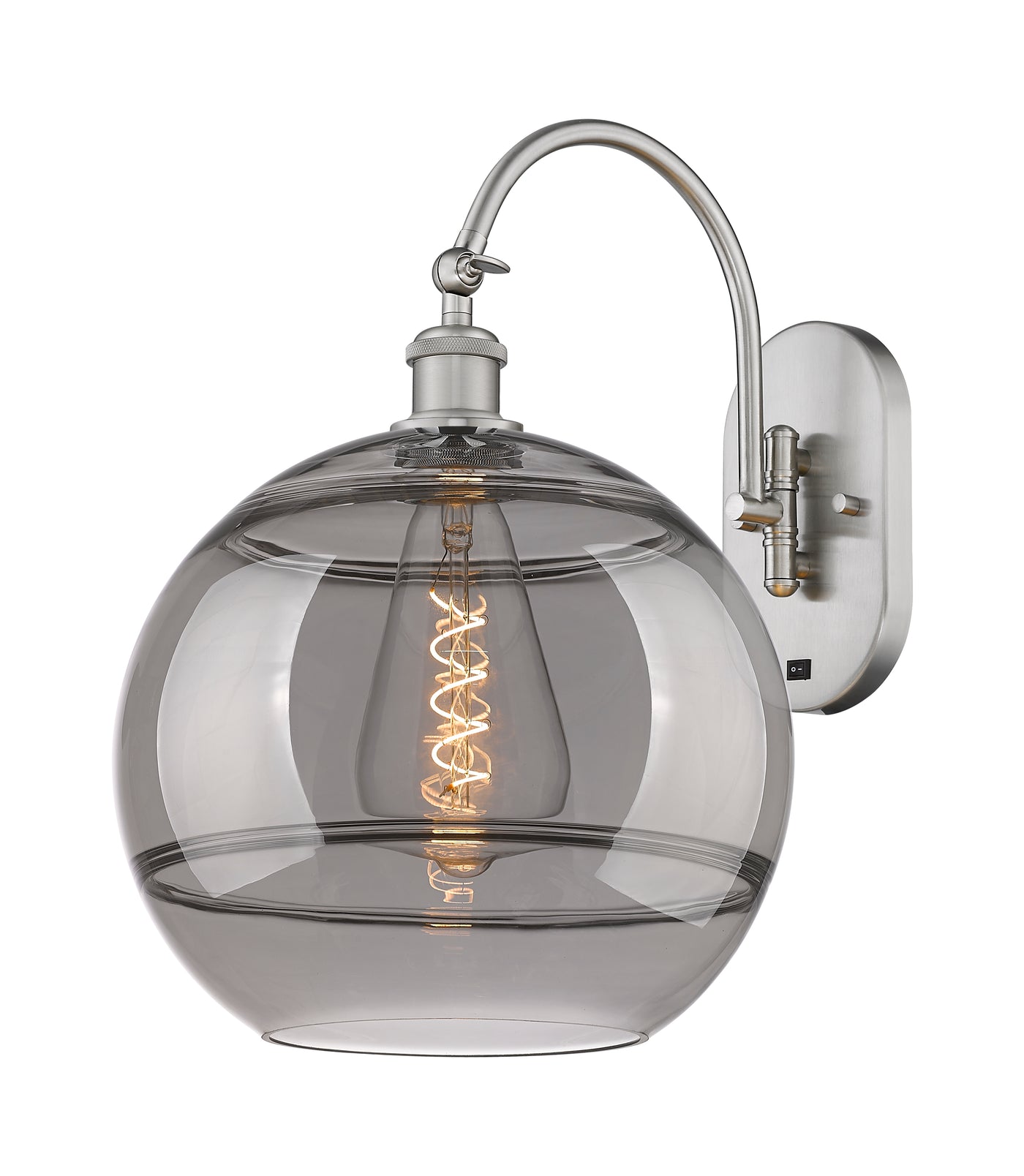 Ballston Sconce Cast Brass Glass Steel
