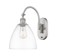 Ballston Sconce Cast Brass Steel Glass