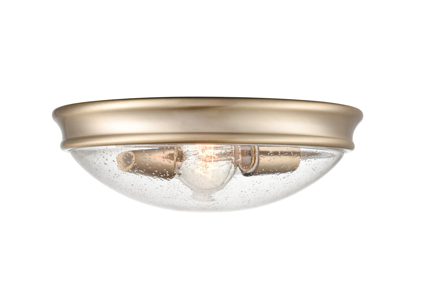 4.25'' Belforge Modern Gold 2 Light Flush Mount