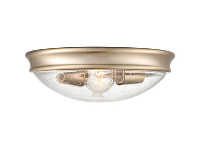 4.25'' Belforge Modern Gold 2 Light Flush Mount