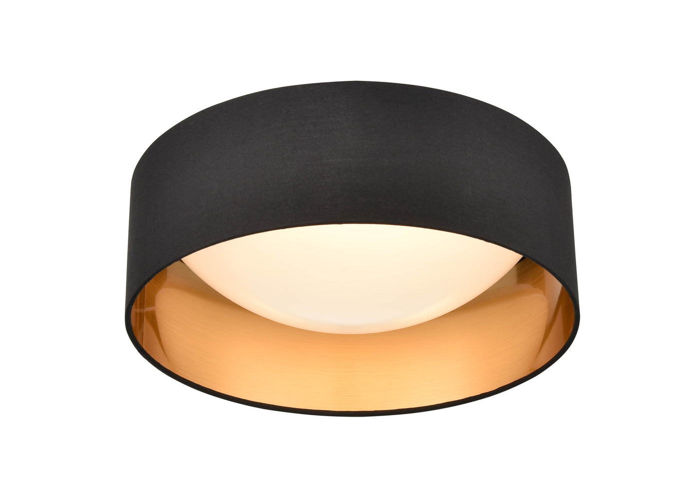 12.5-inch Rosata Burnished Gold Flush Mount Ceiling Light