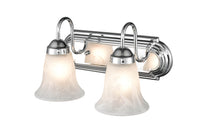 14'' Compana Chrome 2 Light Bath Vanity