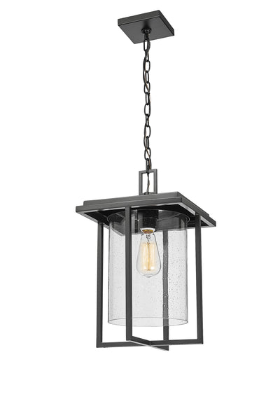 17.88'' Adair Powder Coated Black 1 Light Hanging Lantern