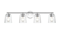 34''  Chrome 4 Light Bath Vanity