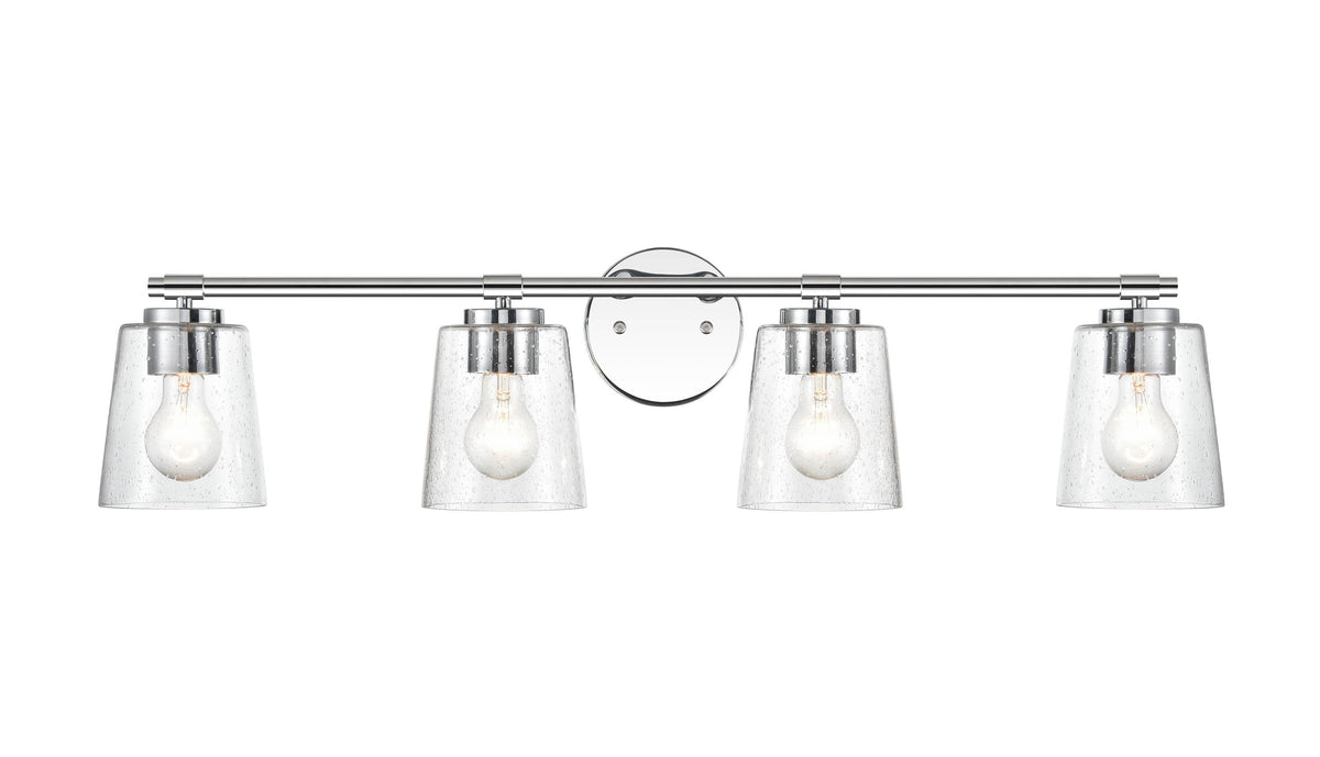 34''  Chrome 4 Light Bath Vanity