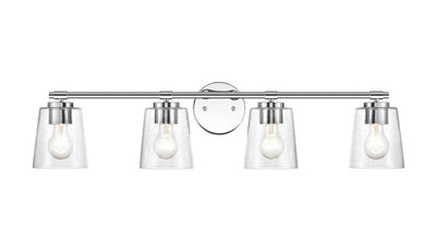 34''  Chrome 4 Light Bath Vanity