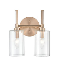 10.5'' Chastine Modern Gold 2 Light Bath Vanity