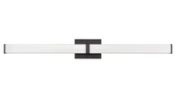36'' Tron Matte Black  Vanity Light