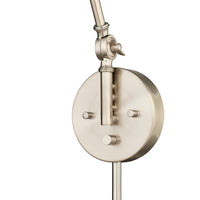 10'' Edward Modern Gold 1 Light Swing Arm Sconce