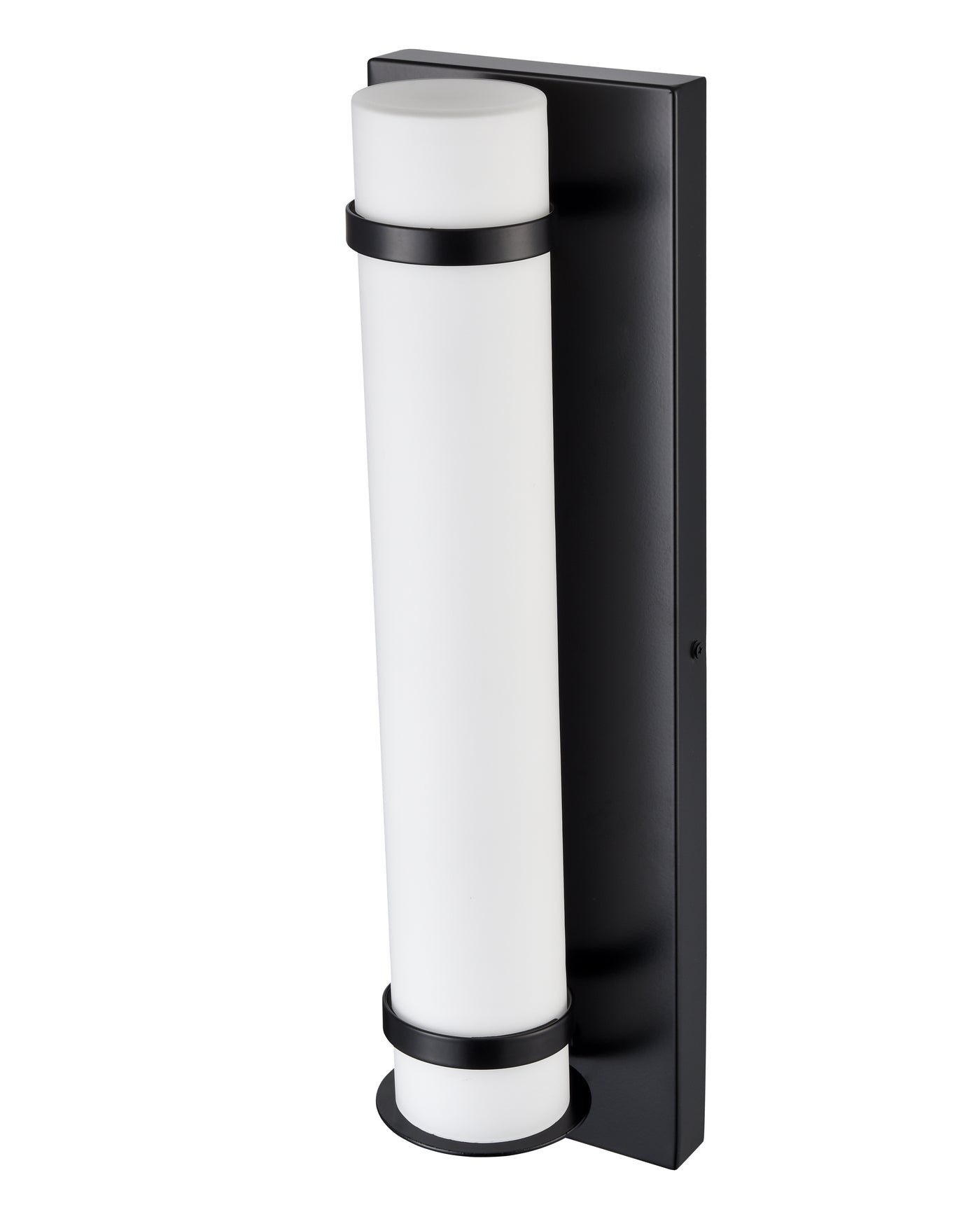 20-inch Powder Coated Black Outdoor Wall Sconce Wet Rated