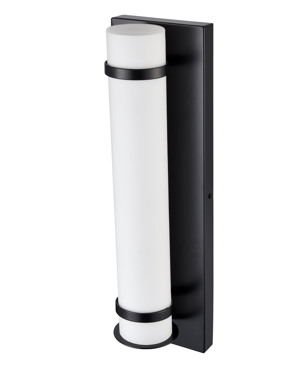 20-inch Powder Coated Black Outdoor Wall Sconce Wet Rated