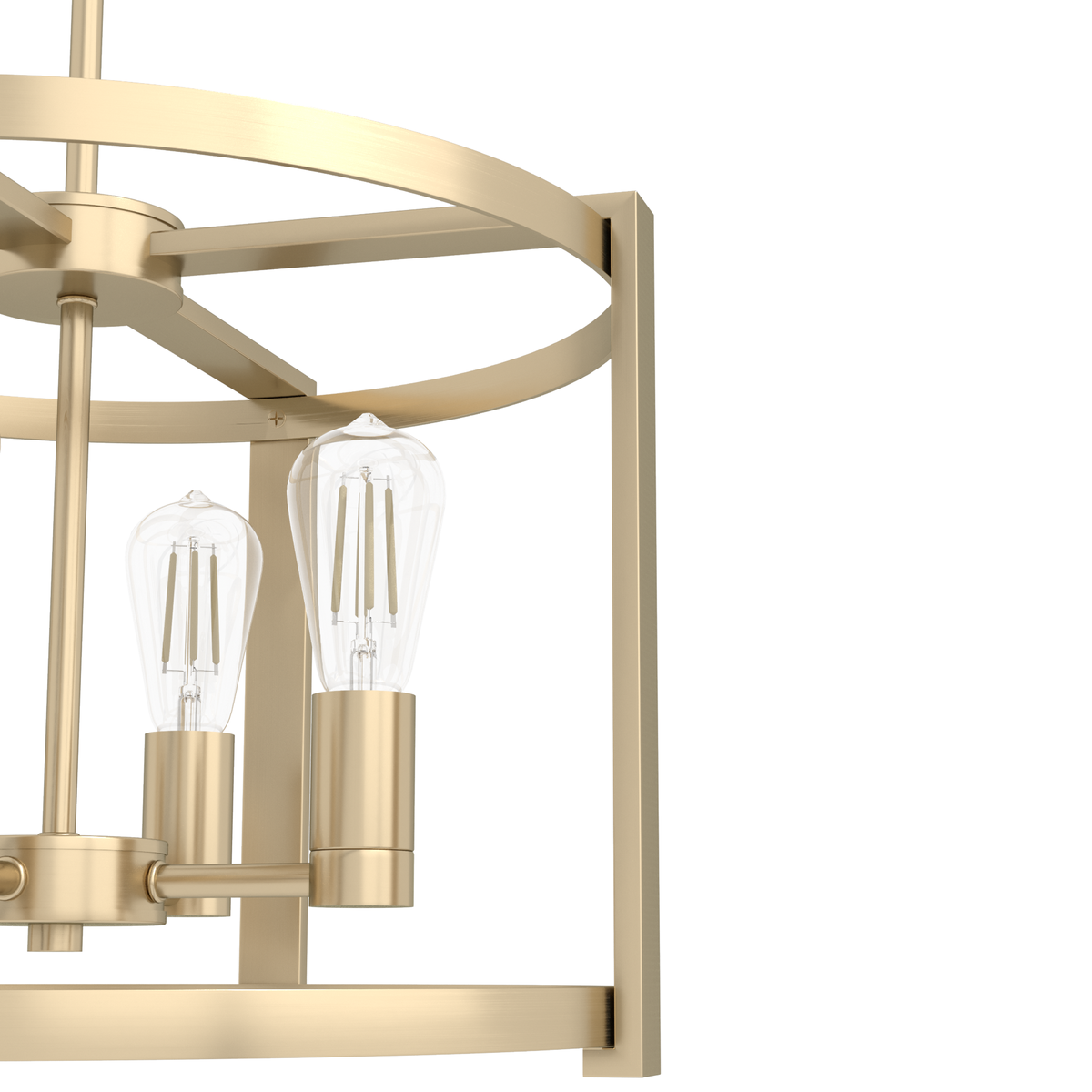 Astwood 18-inch 4-light Alturas Gold Drum Chandelier