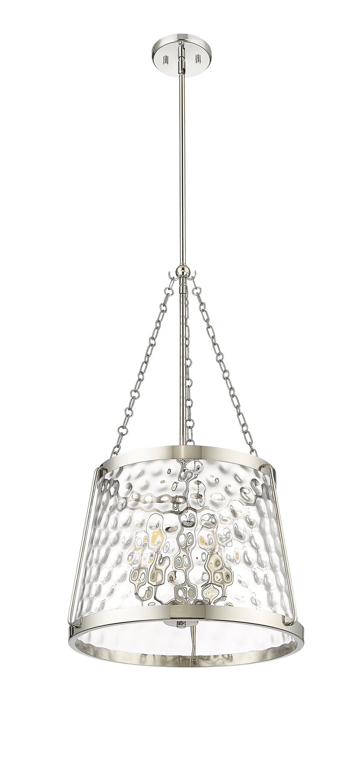 29.88'' Adabella Polished Nickel 5 Light Pendant