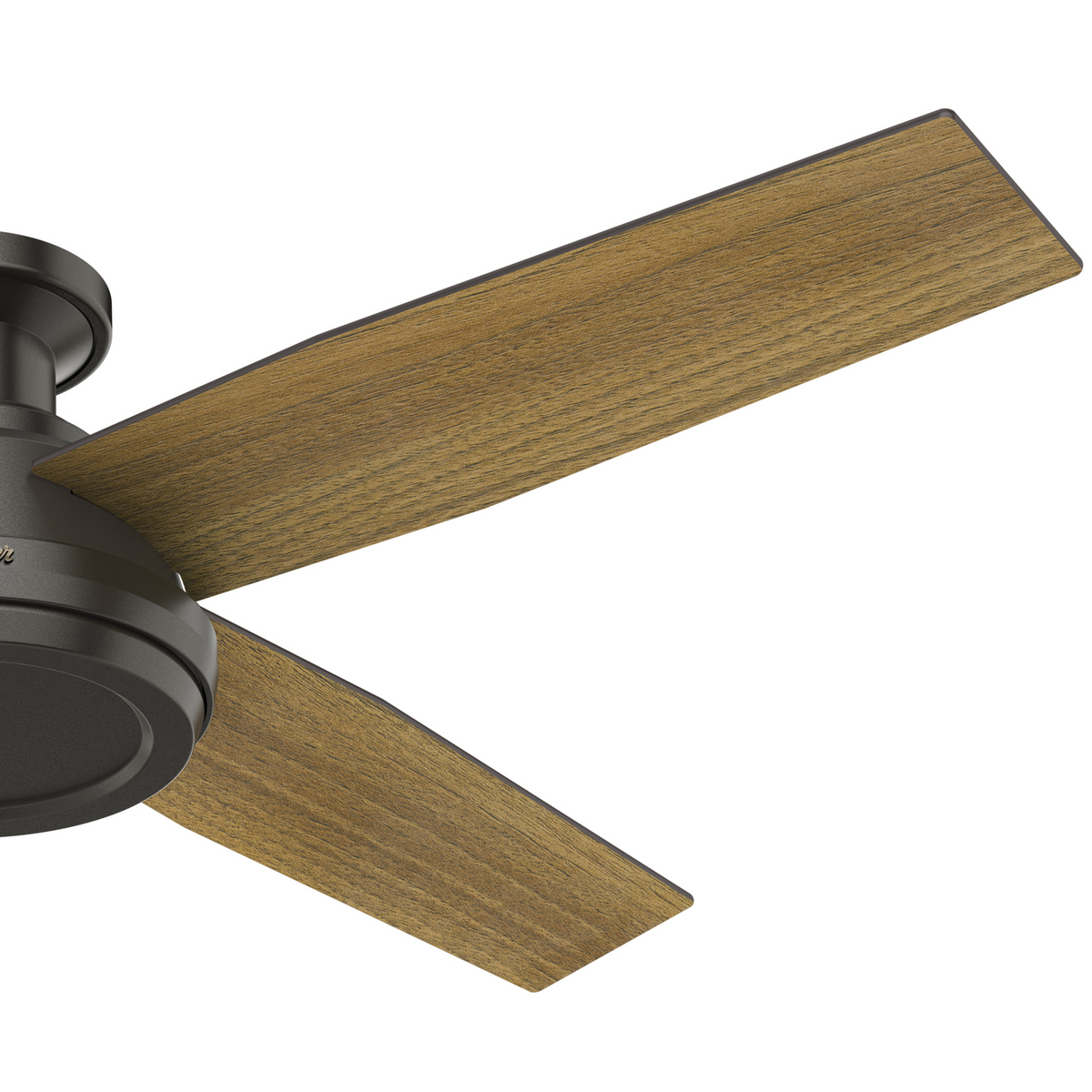 52 inch Dempsey Noble Bronze Low Profile Ceiling Fan and Handheld Remote