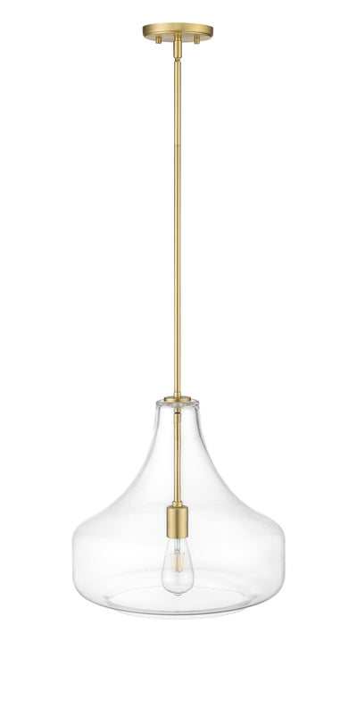 16'' Madelynn Vintage Brass 1 Light Pendant