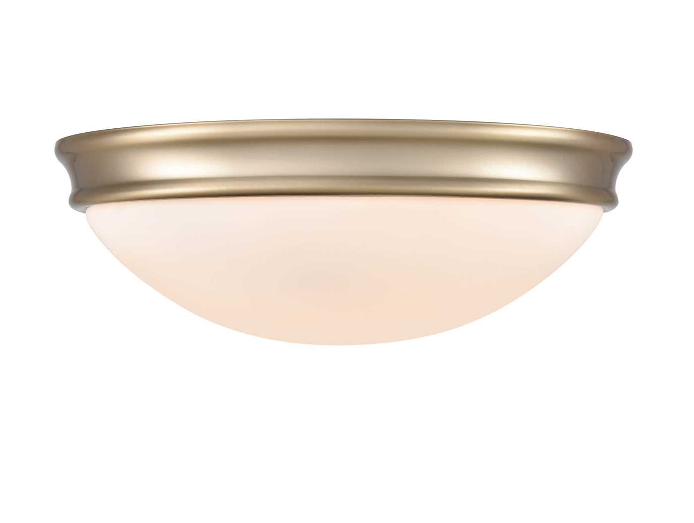 5'' Baumann Modern Gold 3 Light Flush Mount