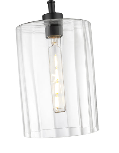 13.75'' Chastine Matte Black 1 Light Pendant