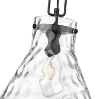 12.8'' Barlon Matte Black 1 Light Pendant
