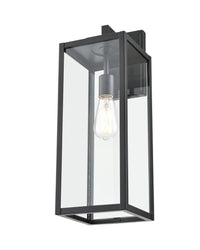 7'' Atless Powder Coated Black 1 Light Lantern