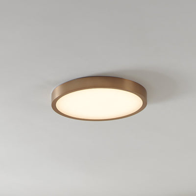 Argyle 16-inch Champagne Gold and Natural Alabaster 5CCT LED Flush Mount