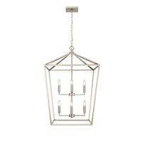 36'' Corona Modern Gold 8 Light Pendant