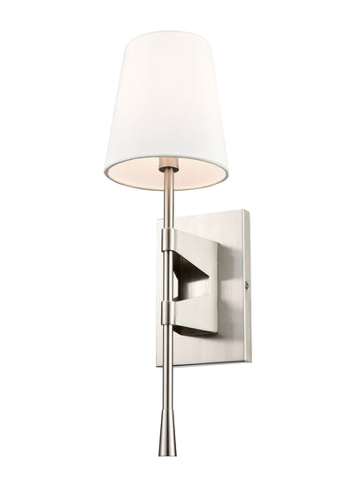 19.5-inch Brushed Nickel 1-Light Wall Sconce