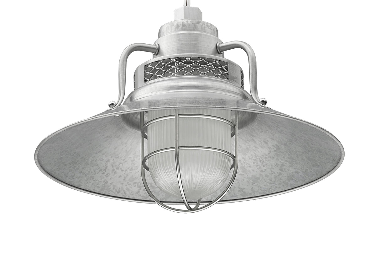 14'' Galvanized Metal R Series Railroad Shade