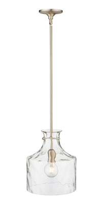 13'' Santorini Modern Gold 1 Light Pendant