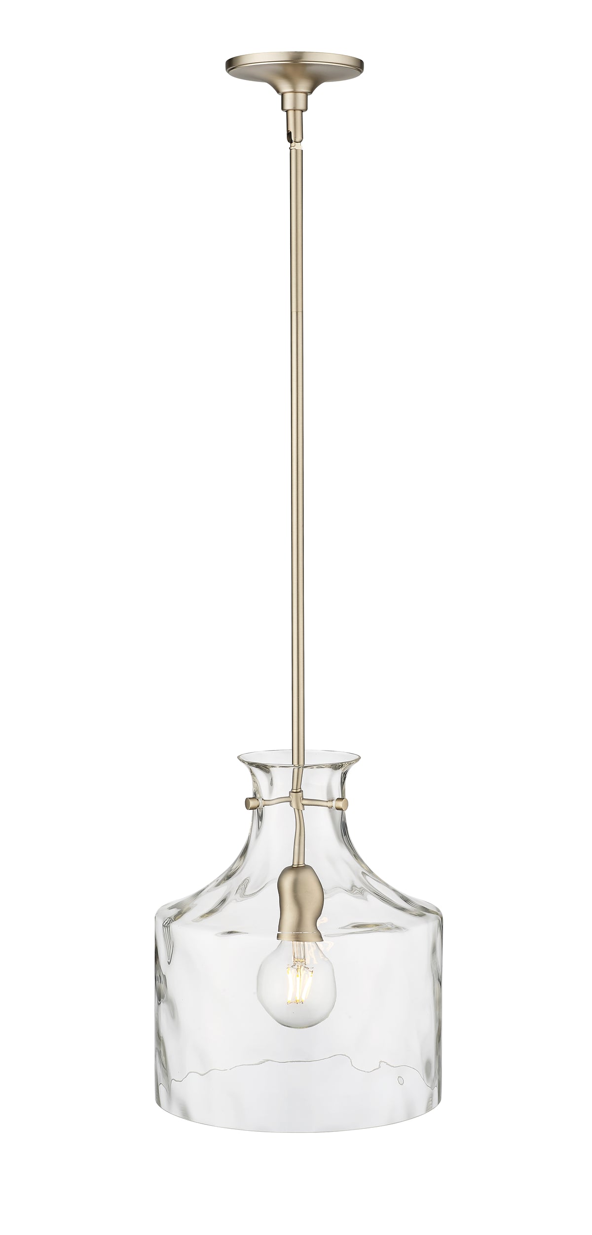 13'' Santorini Modern Gold 1 Light Pendant