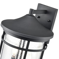 10.5'' Namath Textured Black 2 Light Wall Sconce