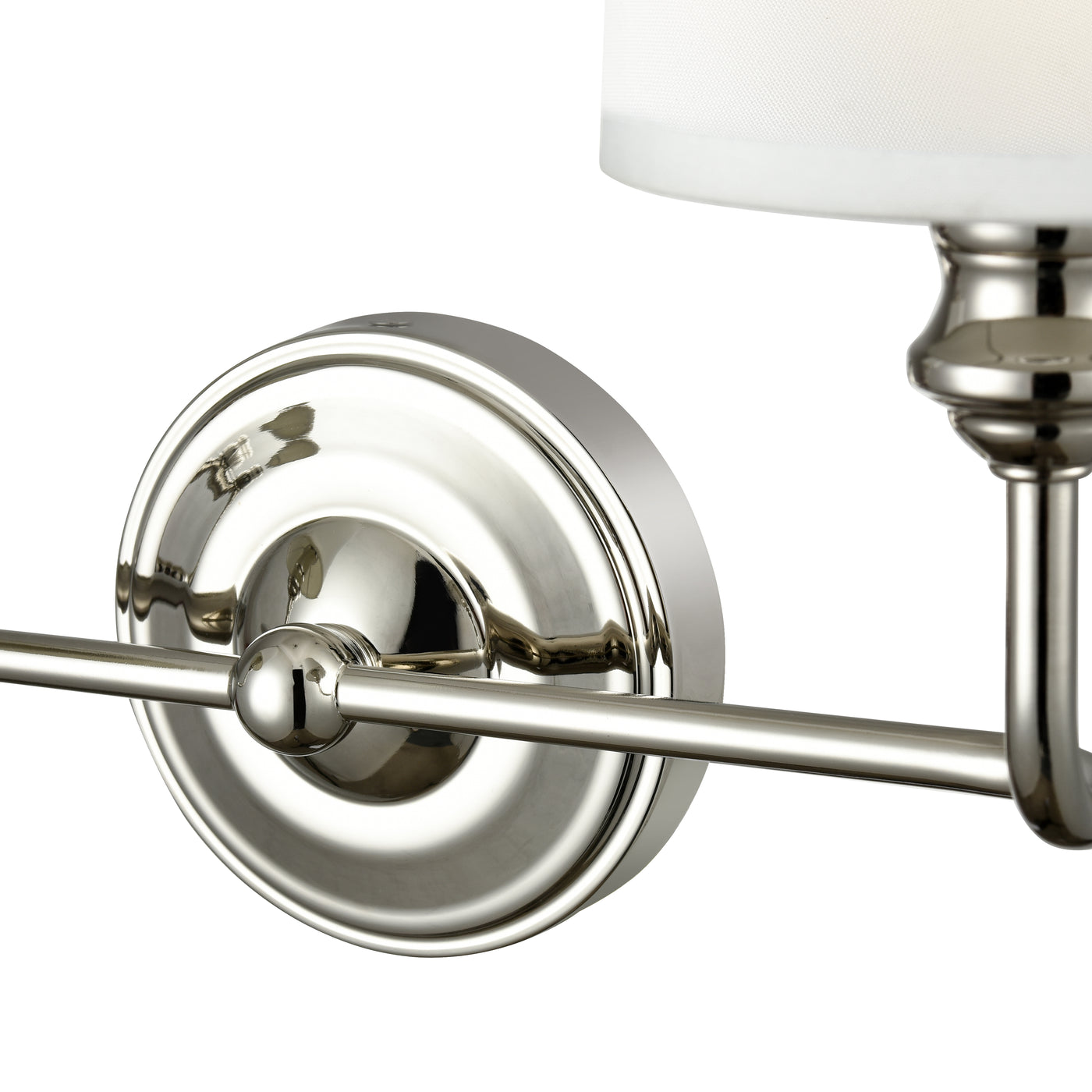 15.25'' Leena Polished Nickel 2 Light Bath Vanity
