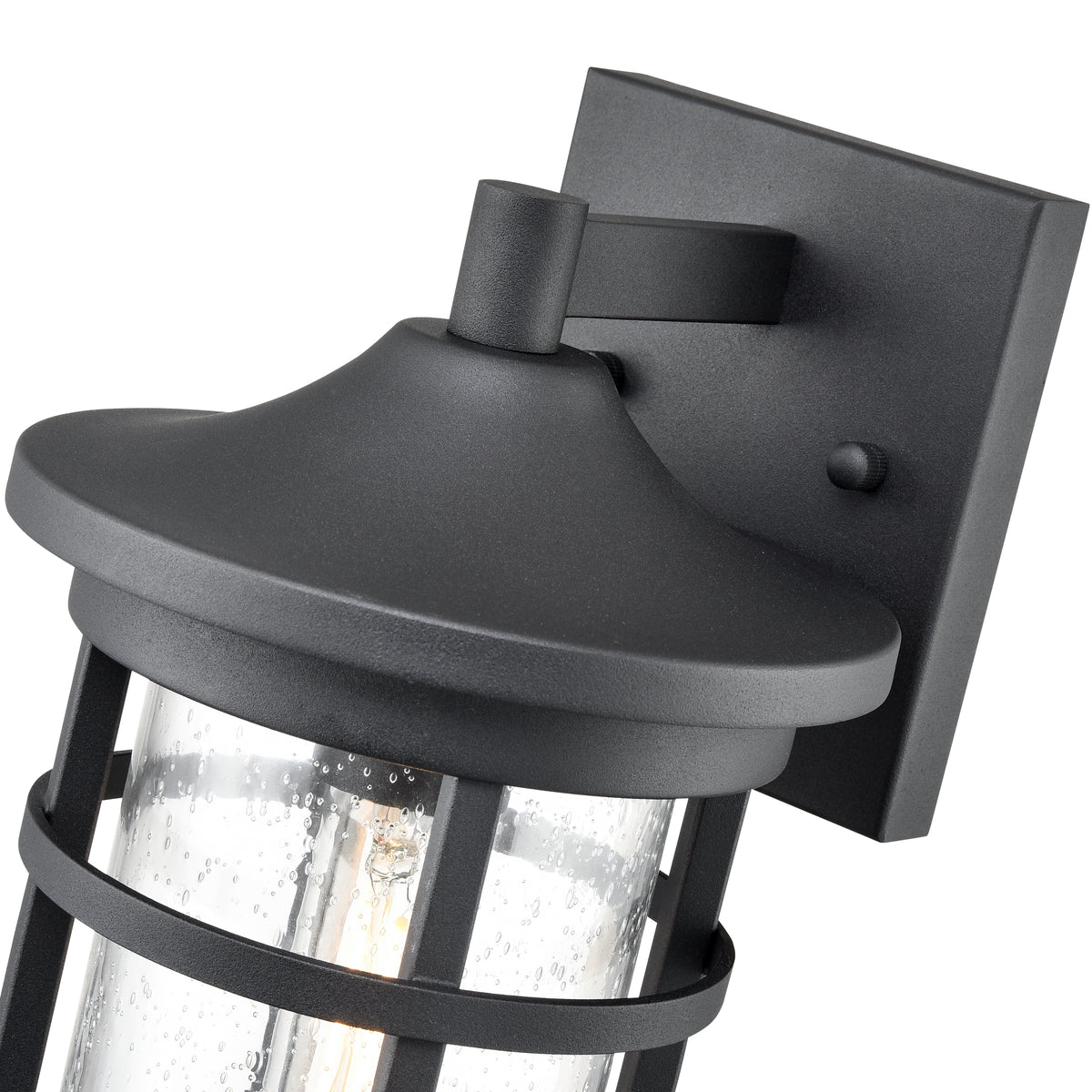 7'' Namath Textured Black 1 Light Wall Sconce