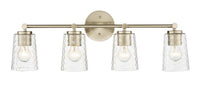 28'' Ashli Modern Gold 4 Light Bath Vanity