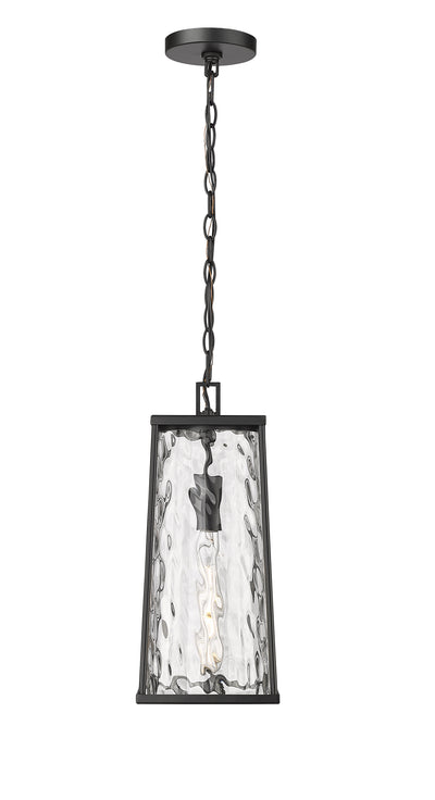 17.5'' Dutton Powder Coated Black 1 Light Hanging Lantern