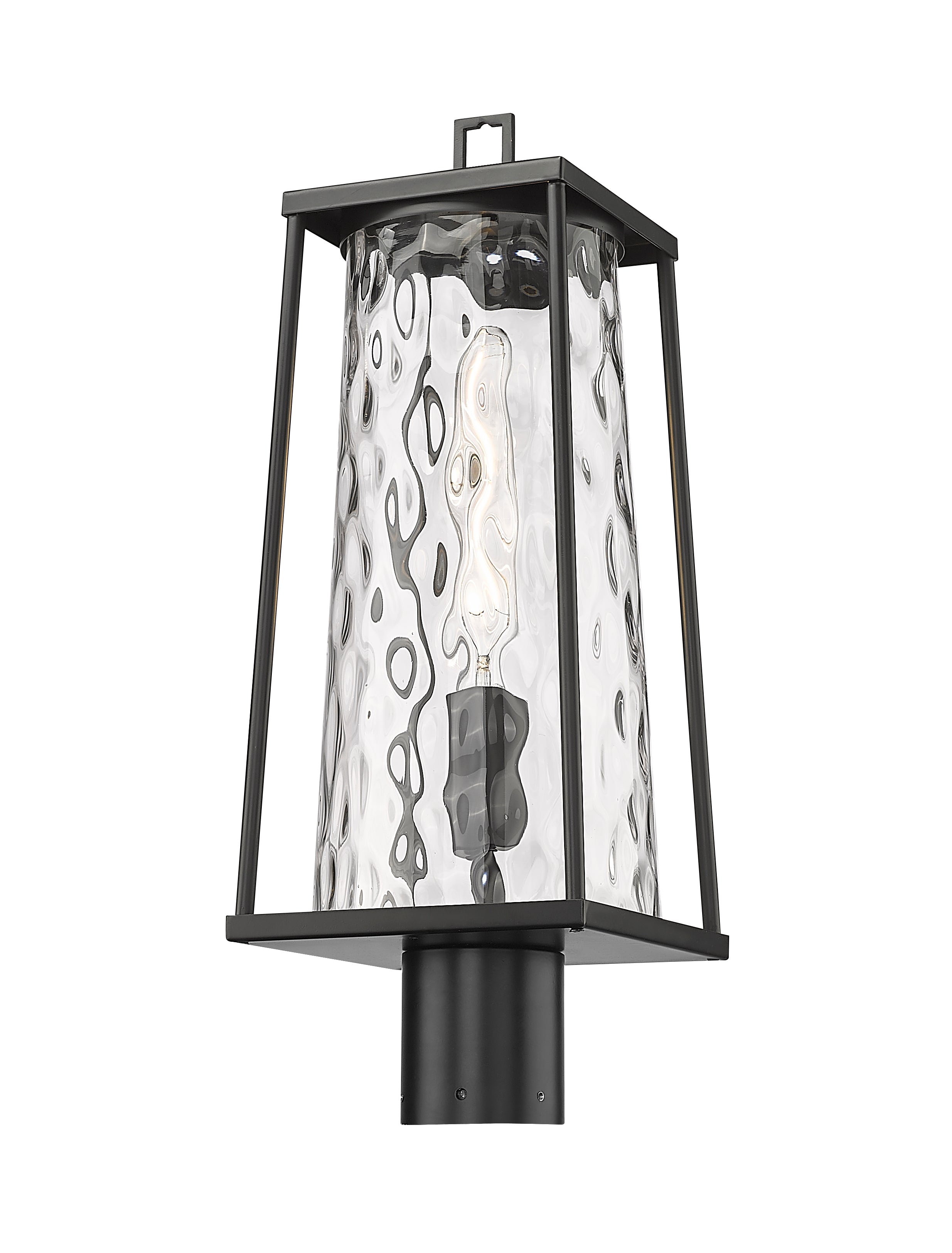 20.5'' Dutton Powder Coated Black 1 Light Post Lantern