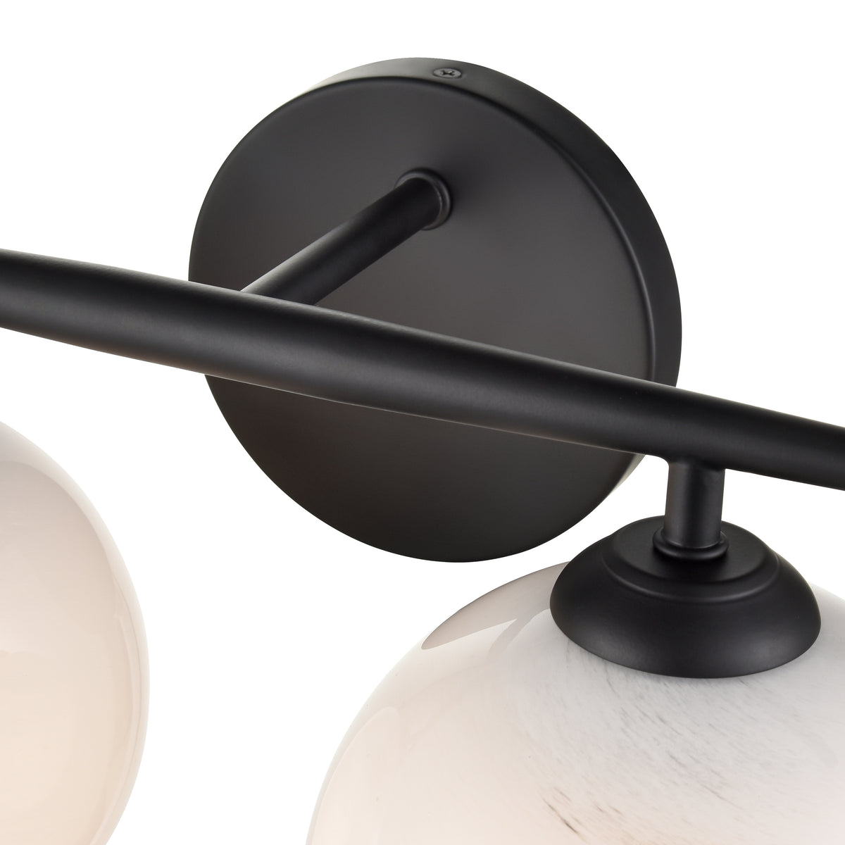 15.25'' Kimorra Matte Black 2 Light Bath Vanity