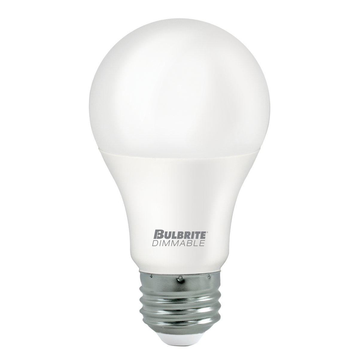 A19 11W Dimmable Frost LED Light Bulb with E26 Base, 3000K, 1100 Lumens, 4-Pack