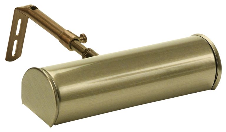 7-inch Advent Antique Brass Plug-In Picture Light