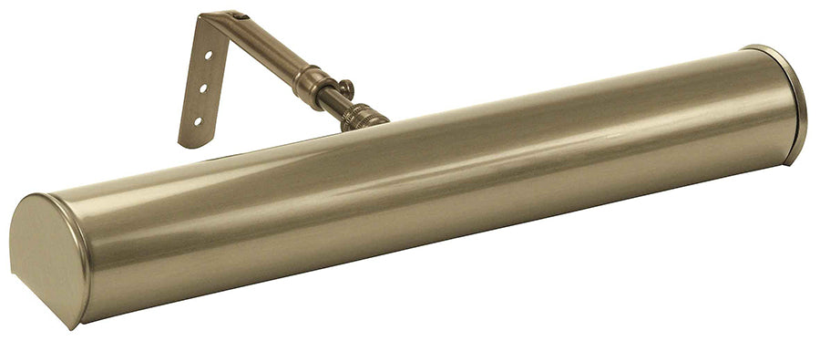14-inch Advent Antique Brass Battery Picture Light