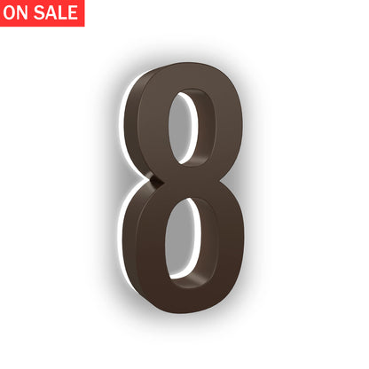 Lighted House Numbers - 5000K Illuminated