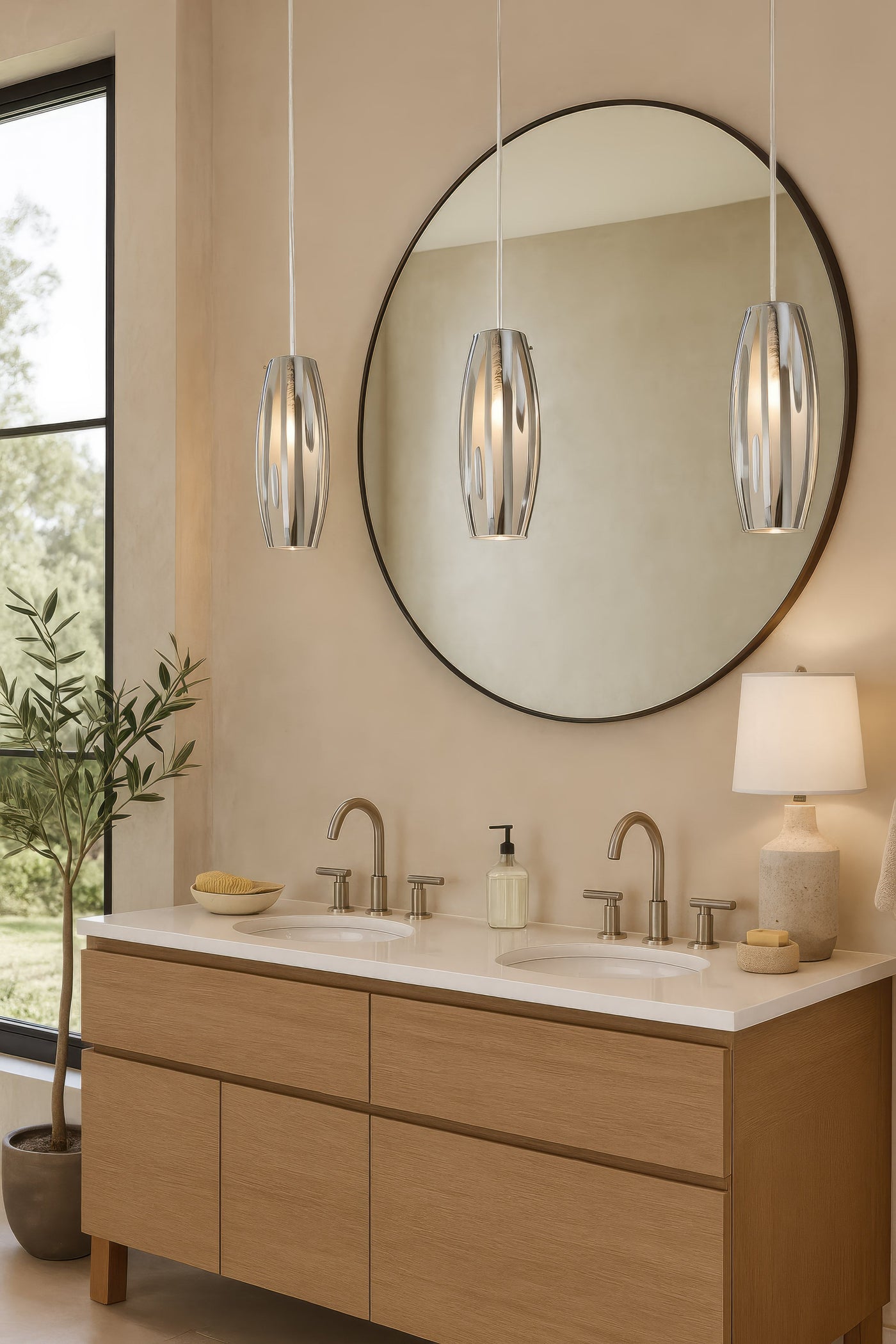 Chroman Empire 1 Light Mini Pendant