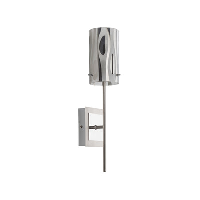 Chroman Empire 1 Light Chrome Wall Sconce