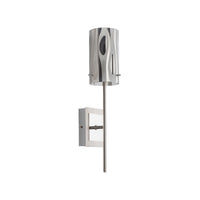 Chroman Empire 1 Light Chrome Wall Sconce