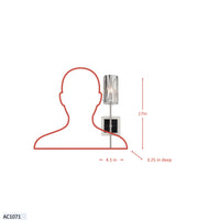 Chroman Empire 1 Light Chrome Wall Sconce